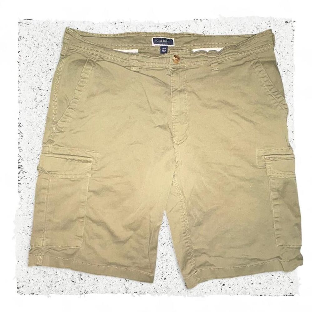 Club-room Men's Khaki and Tan Trousers